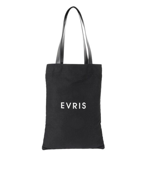 EVRIS(エヴリス)の「キャンバストートBAG(トートバッグ・レディース・ブラック/ベージュ・FREE)」の22枚目の写真