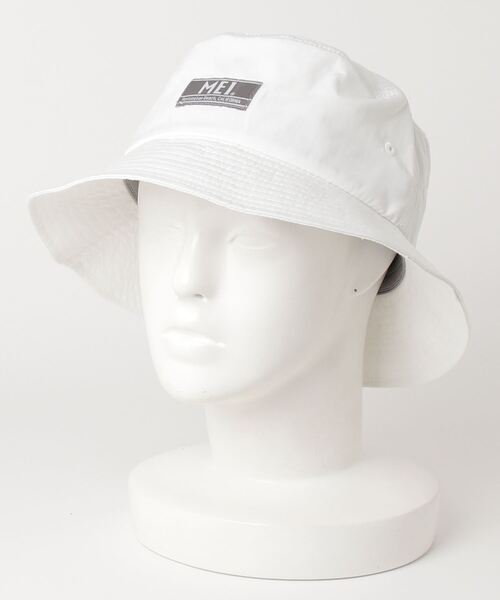 MEI(メイ)の「【MEI/メイ】ワンポイントロゴ バケットハット(ハット・メンズ・ホワイト/ブラック/ダークグリーン/ベージュ/ネイビー/オレンジ/ブルー/ライトグリーン/マスタード・FREE)」の16枚目の写真