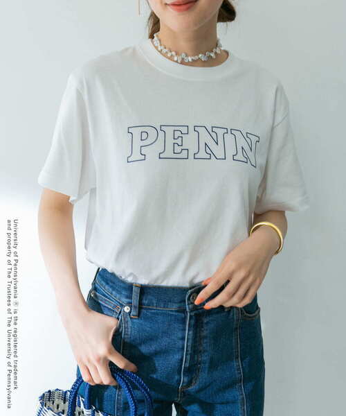 URBAN RESEARCH（アーバンリサーチ）の「COLLEGE LOGO T-SHIRTS（Tシャツ/カットソー・レディース・その他1/その他2/その他3・FREE）」の18枚目の写真