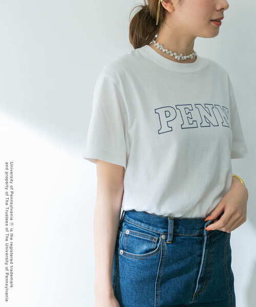 URBAN RESEARCH（アーバンリサーチ）の「COLLEGE LOGO T-SHIRTS（Tシャツ/カットソー・レディース・その他1/その他2/その他3・FREE）」の19枚目の写真