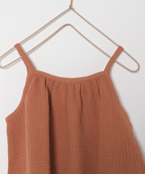 LOWRYS FARM（ローリーズファーム）の「ガーゼギャザーキャミ　275981（キャミソール・キッズ・パープル/イエロー/オレンジ・110cm/120cm/130cm/140cm/150cm）」の5枚目の写真