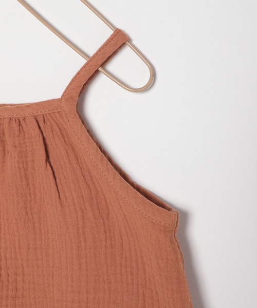 LOWRYS FARM（ローリーズファーム）の「ガーゼギャザーキャミ　275981（キャミソール・キッズ・パープル/イエロー/オレンジ・110cm/120cm/130cm/140cm/150cm）」の9枚目の写真