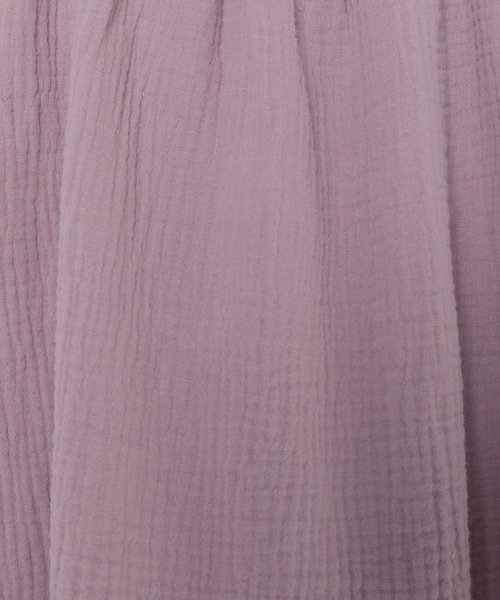 LOWRYS FARM（ローリーズファーム）の「ガーゼギャザーキャミ　275981（キャミソール・キッズ・パープル/イエロー/オレンジ・110cm/120cm/130cm/140cm/150cm）」の7枚目の写真