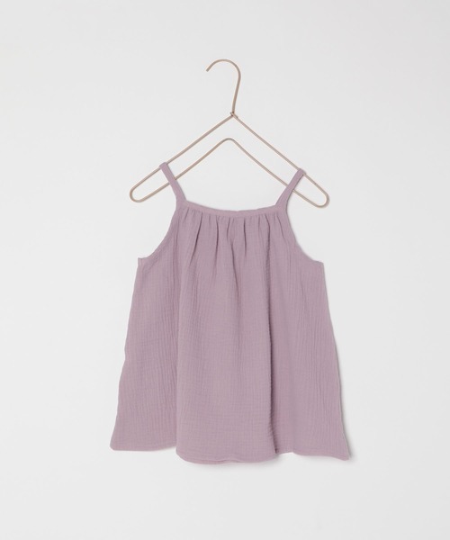LOWRYS FARM（ローリーズファーム）の「ガーゼギャザーキャミ　275981（キャミソール・キッズ・パープル/イエロー/オレンジ・110cm/120cm/130cm/140cm/150cm）」の12枚目の写真