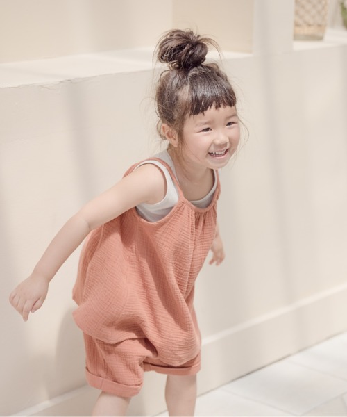 LOWRYS FARM（ローリーズファーム）の「ガーゼギャザーキャミ　275981（キャミソール・キッズ・パープル/イエロー/オレンジ・110cm/120cm/130cm/140cm/150cm）」の19枚目の写真