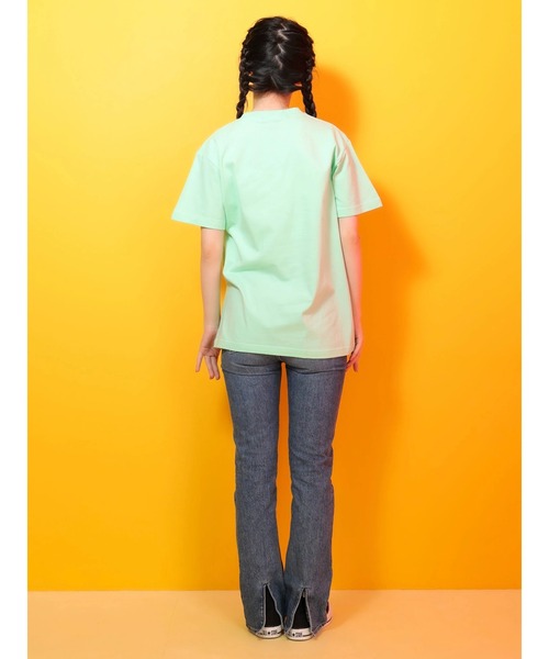 Green Parks(グリーンパークス)の「■STRANGER THINGS ガールズ&ホッパーT(Tシャツ/カットソー・レディース・グリーン・FREE)」の7枚目の写真