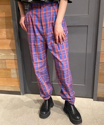 RODEO CROWNS WIDE BOWL | チェックタックスラックス(スラックス)