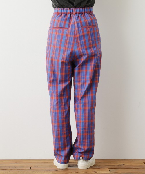 RODEO CROWNS WIDE BOWL（ロデオクラウンズワイドボウル）の「チェックタックスラックス（スラックス・レディース・グリーン系その他/ブルー系その他3・SMALL/MEDIUM）」の15枚目の写真