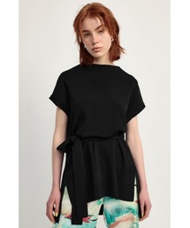 SLY | WASHABLE BELTED TOPS ウォッシャブル トップス(ニット/セーター)