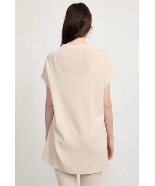 SLY（スライ）の「WASHABLE BELTED TOPS ウォッシャブル トップス（ニット/セーター・レディース・アイボリー/ブルー/ブラック・FREE）」の8枚目の写真