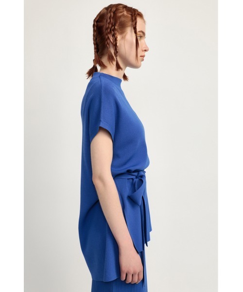 SLY（スライ）の「WASHABLE BELTED TOPS ウォッシャブル トップス（ニット/セーター・レディース・アイボリー/ブルー/ブラック・FREE）」の17枚目の写真