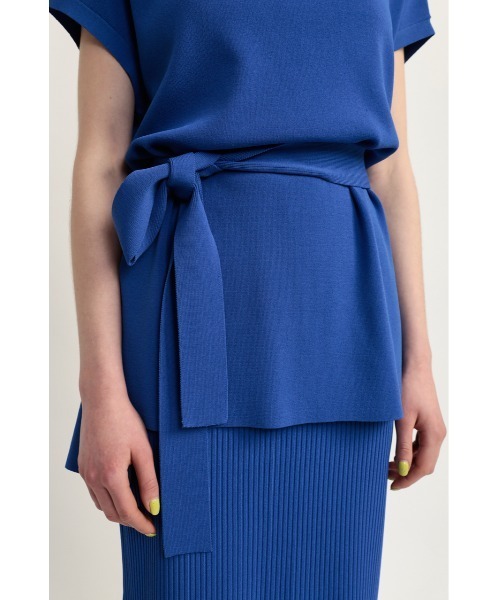SLY（スライ）の「WASHABLE BELTED TOPS ウォッシャブル トップス（ニット/セーター・レディース・アイボリー/ブルー/ブラック・FREE）」の21枚目の写真