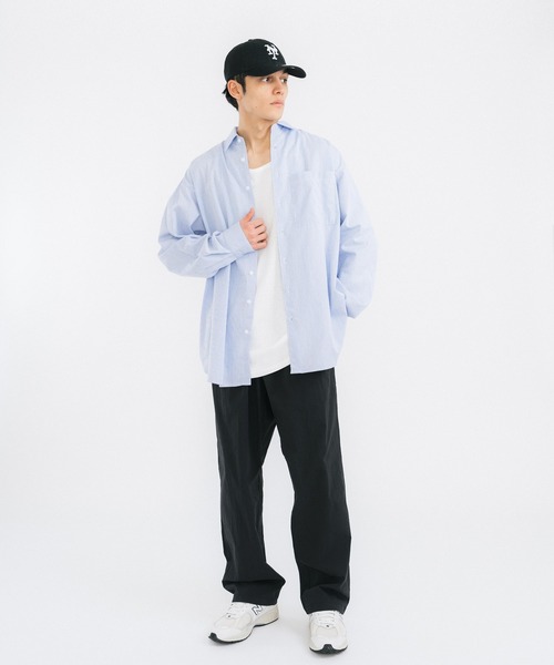 LiSS(リス)の「ラウンドヘム ロング タンクトップ(タンクトップ・メンズ・ホワイト/ブラック/ブルー/グリーン・M/L)」の15枚目の写真