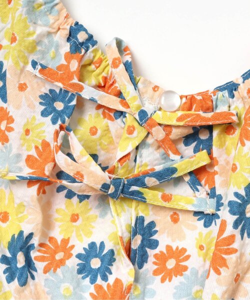 BREEZE（ブリーズ）の「カラフルパターンティアードチュニック（チュニック・キッズ・イエロー/ピンク/ミント/ネイビー・120/110/140/90/80/100/130）」の12枚目の写真