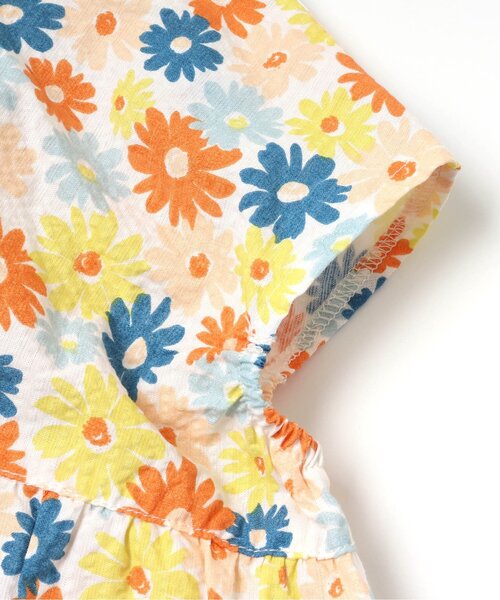 BREEZE（ブリーズ）の「カラフルパターンティアードチュニック（チュニック・キッズ・イエロー/ピンク/ミント/ネイビー・120/110/140/90/80/100/130）」の13枚目の写真