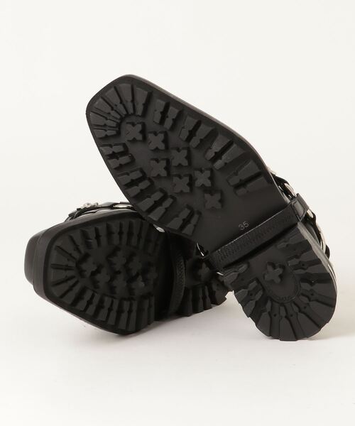 TOGA PULLA(トーガ プルラ)の「TOGA PULLA WESTERN MULES(サンダル・レディース・ブラック・38/39/35/36/37)」の3枚目の写真