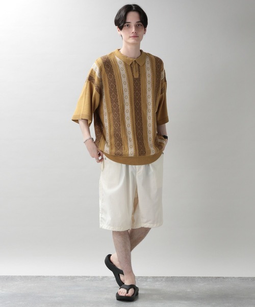 RAGEBLUE（レイジブルー）の「スノールーズ/カラーショートパンツ（カーゴパンツ・メンズ・ホワイト/イエロー/ブラック/オリーブ/グリーン/ブルー・MEDIUM/LARGE）」の15枚目の写真