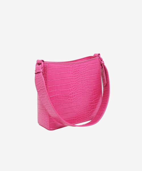 Bonjour Girl（ボンジュールガール）の「【HVISK】AMBLE SMALL MATTE CROCO（ハンドバッグ・レディース・ピンク・FREE）」の2枚目の写真