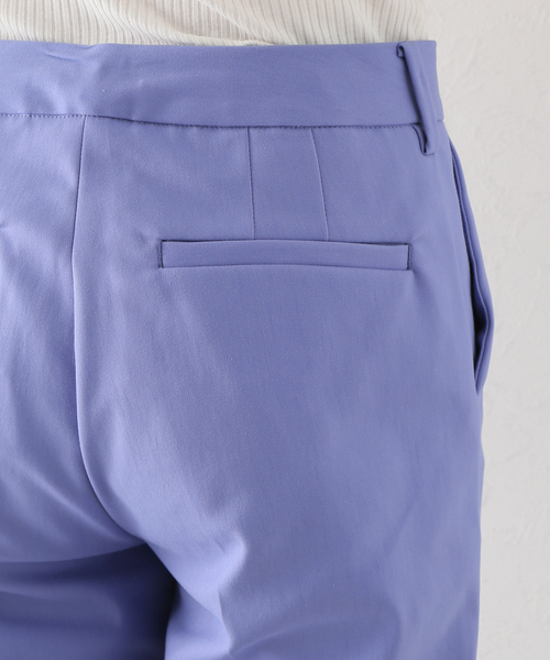 La TOTALITE(ラトータリテ)の「ストレッチテーパードパンツ(その他パンツ・レディース・ブラック/ブルー系その他/グリーン・36/38)」の15枚目の写真