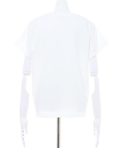INGNI(イング)の「SWEETフロッキーロゴTシャツ(Tシャツ/カットソー・レディース・ホワイト×ブラック/ホワイト×ピンク/ブラック×ホワイト/ピンク系2・M)」の10枚目の写真