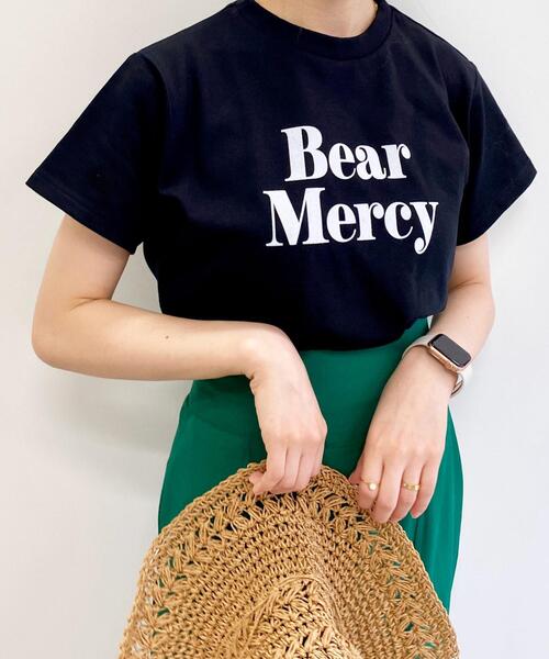 INGNI(イング)の「SWEETフロッキーロゴTシャツ(Tシャツ/カットソー・レディース・ホワイト×ブラック/ホワイト×ピンク/ブラック×ホワイト/ピンク系2・M)」の6枚目の写真
