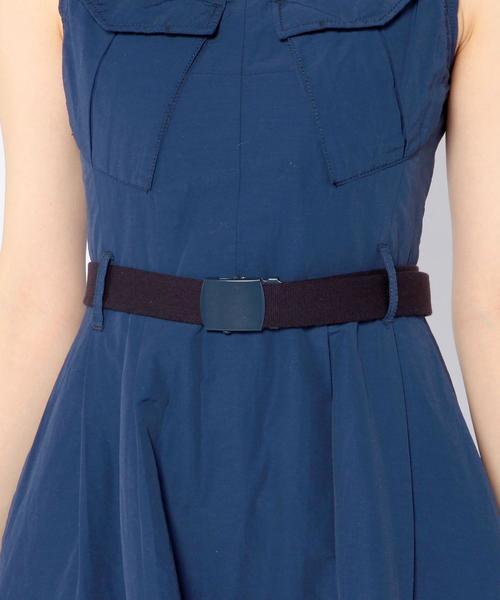 Another Edition（アナザーエディション）の「NYN ナイロンパラワンピースNYN Ｎ PARA OP◆（ワンピース・レディース・オフホワイト/ネイビー・SMALL/MEDIUM）」の14枚目の写真