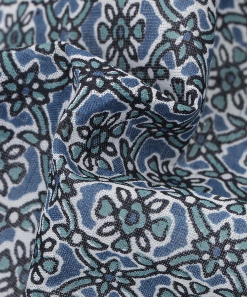 studio CLIP（スタディオクリップ）の「ブロックプリント風ハンカチ（ハンカチ/ハンドタオル・レディース・レッド/ピンク/イエロー/ブルー・FREE）」の19枚目の写真