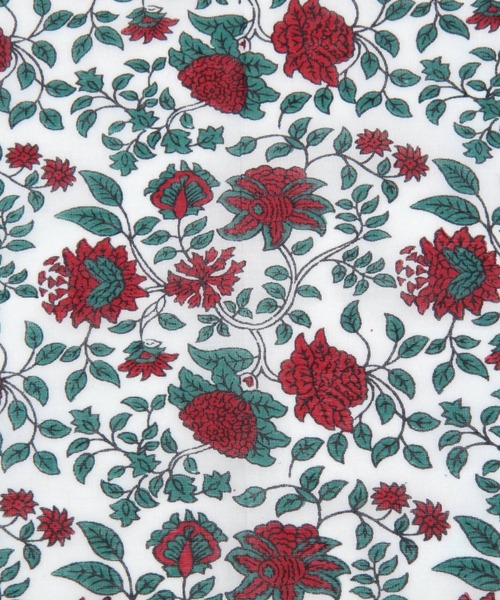 studio CLIP（スタディオクリップ）の「ブロックプリント風ハンカチ（ハンカチ/ハンドタオル・レディース・レッド/ピンク/イエロー/ブルー・FREE）」の7枚目の写真