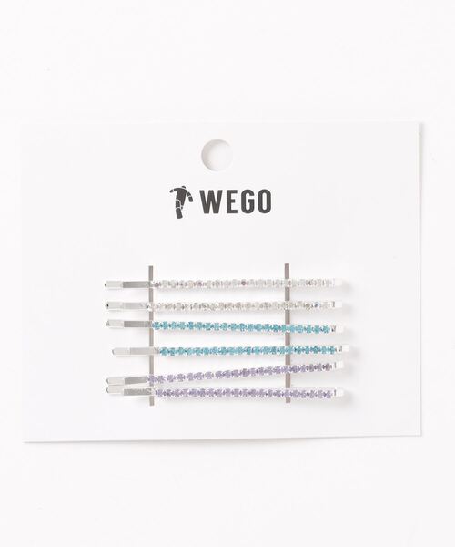 WEGO(ウィゴー)の「WEGO/【6点セット】ラインストーンピン(ヘアピン・レディース・シルバー/その他2/その他1・FREE)」の9枚目の写真