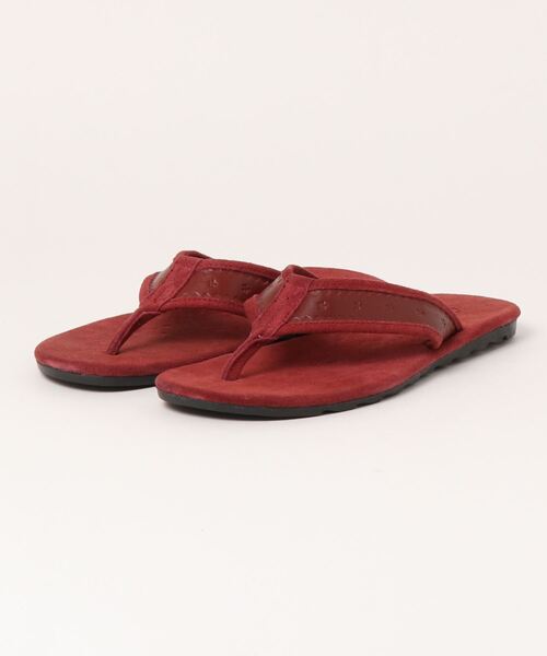 チャイハネ(チャイハネ)の「【チャイハネ】牛革MEN'SトングサンダルM(サンダル・メンズ・ブラック/レッド/ブルー/キャメル・ONE SIZE)」の1枚目の写真