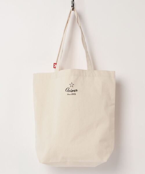 AVIREX（アヴィレックス）の「ＭＩＣＫＥＹ　３３３　ＴＯＴＥ　ＢＡＧ（トートバッグ・レディース・ホワイト・F）」の2枚目の写真