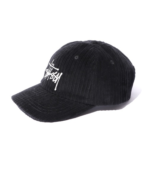 Stussy コーデュロイ ブラックキャップ Stussy コーデュロイキャップ 7 3/4 ブラック - メルカリ