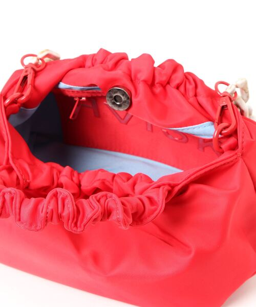 HVISK（ヴィスク）の「【HVISK】JOLLY RUSH TWILL（ショルダーバッグ・レディース・レッド・FREE）」の4枚目の写真