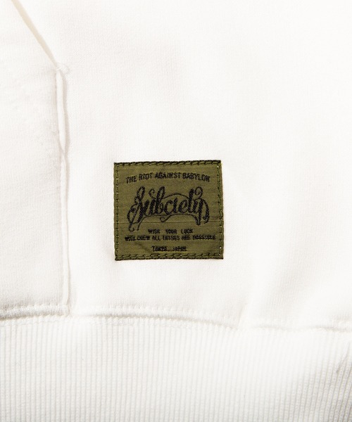 Subciety（サブサエティ）の「SB PARKA（パーカー・メンズ・ホワイト/ブラック/グレー・SMALL/MEDIUM/LARGE/X-LARGE）」の10枚目の写真