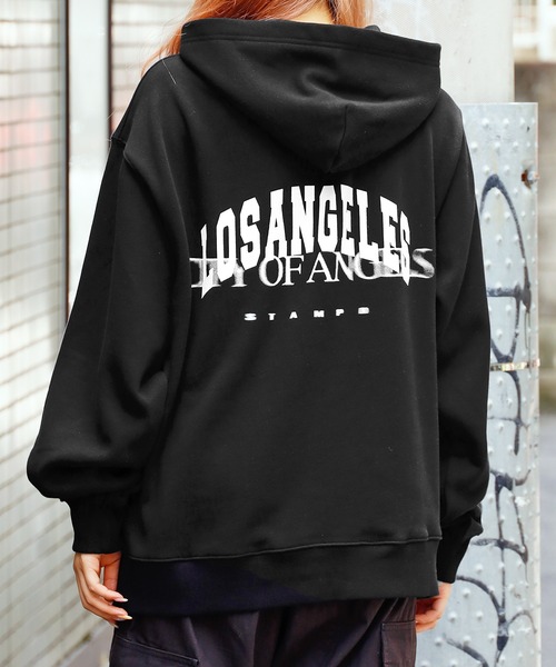 STAMPD（スタンプド）の「STAMPD/スタンプド City of Angels Hoodie フーディー パーカー（パーカー・メンズ・ブラック・XL/M/L）」の22枚目の写真