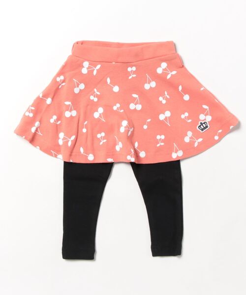 BABYDOLL（ベビードール）の「通販限定サイズあり 10分丈スカッツ(柄) 7149K（その他パンツ・キッズ・ブラック/パープル/ブラウン/オフホワイト/ピンク/サンドベージュ/ブラック×ホワイト/ブラック系1/イエロー系その他/ブラック系3/ベビーピンク/ブルー/ブラック系2/ライトグリーン/ブラック系4/ピンク系その他/パープル系その他/ベージュ系その他/チェリーピンク・140cm/90cm/150cm/80ｃｍ/120cm/130cm/100cm/110cm）」の17枚目の写真