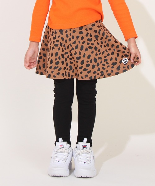 BABYDOLL（ベビードール）の「通販限定サイズあり 10分丈スカッツ(柄) 7149K（その他パンツ・キッズ・ブラック/パープル/ブラウン/オフホワイト/ピンク/サンドベージュ/ブラック×ホワイト/ブラック系1/イエロー系その他/ブラック系3/ベビーピンク/ブルー/ブラック系2/ライトグリーン/ブラック系4/ピンク系その他/パープル系その他/ベージュ系その他/チェリーピンク・140cm/90cm/150cm/80ｃｍ/120cm/130cm/100cm/110cm）」の8枚目の写真