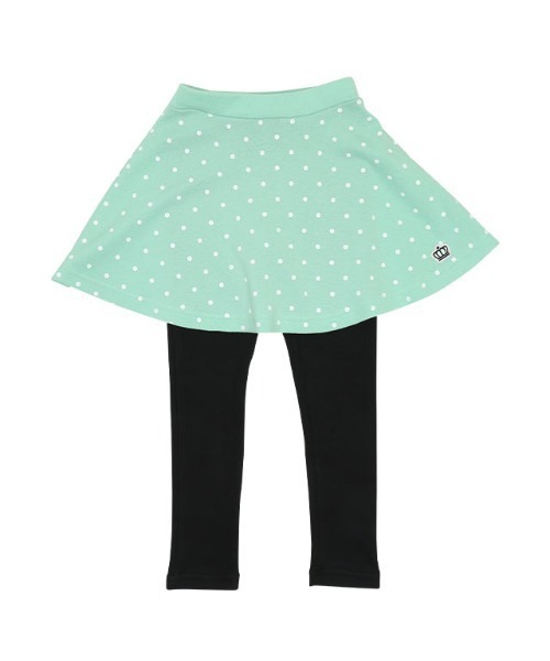 BABYDOLL（ベビードール）の「通販限定サイズあり 10分丈スカッツ(柄) 7149K（その他パンツ・キッズ・ブラック/パープル/ブラウン/オフホワイト/ピンク/サンドベージュ/ブラック×ホワイト/ブラック系1/イエロー系その他/ブラック系3/ベビーピンク/ブルー/ブラック系2/ライトグリーン/ブラック系4/ピンク系その他/パープル系その他/ベージュ系その他/チェリーピンク・140cm/90cm/150cm/80ｃｍ/120cm/130cm/100cm/110cm）」の11枚目の写真