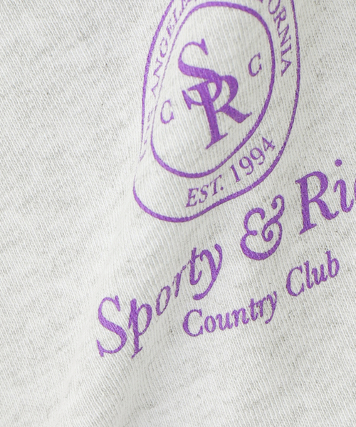 Spick & Span(スピックアンドスパン)の「【Sporty & Rich /スポーティアンドリッチ】NYC Crown Sweatpant / スウェットパンツ(スウェットパンツ・レディース・チャコールグレー・SMALL)」の21枚目の写真