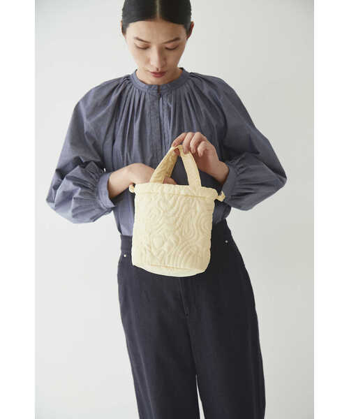 human woman（ヒューマンウーマン）の「◆キルト２ＷＡＹＢＡＧ（ハンドバッグ・レディース・グリーン/ホワイト系その他・ﾌﾘ-）」の17枚目の写真