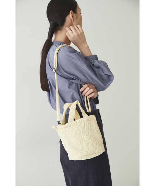 human woman（ヒューマンウーマン）の「◆キルト２ＷＡＹＢＡＧ（ハンドバッグ・レディース・グリーン/ホワイト系その他・ﾌﾘ-）」の18枚目の写真