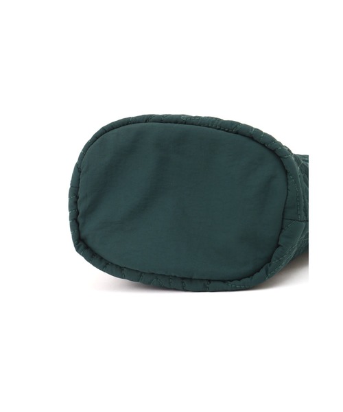 human woman（ヒューマンウーマン）の「◆キルト２ＷＡＹＢＡＧ（ハンドバッグ・レディース・グリーン/ホワイト系その他・ﾌﾘ-）」の4枚目の写真