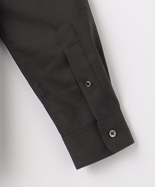 green label relaxing(グリーンレーベルリラクシング)の「W シャツ ハオリ -ウォッシャブル-(シャツ/ブラウス・メンズ・ブラック/オリーブ・S/M/L/XL)」の11枚目の写真