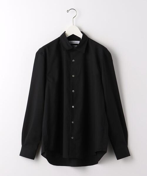 green label relaxing(グリーンレーベルリラクシング)の「W シャツ ハオリ -ウォッシャブル-(シャツ/ブラウス・メンズ・ブラック/オリーブ・S/M/L/XL)」の15枚目の写真