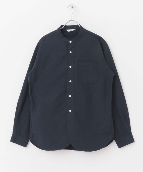 URBAN RESEARCH DOORS（アーバンリサーチドアーズ）の「オックスバンドカラーシャツ（シャツ/ブラウス・メンズ・ホワイト/ライトブルー/ネイビー/ブルー系その他・MEDIUM/LARGE）」の4枚目の写真