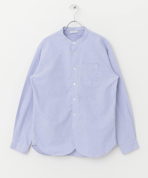 URBAN RESEARCH DOORS（アーバンリサーチドアーズ）の「オックスバンドカラーシャツ（シャツ/ブラウス・メンズ・ホワイト/ライトブルー/ネイビー/ブルー系その他・MEDIUM/LARGE）」の3枚目の写真