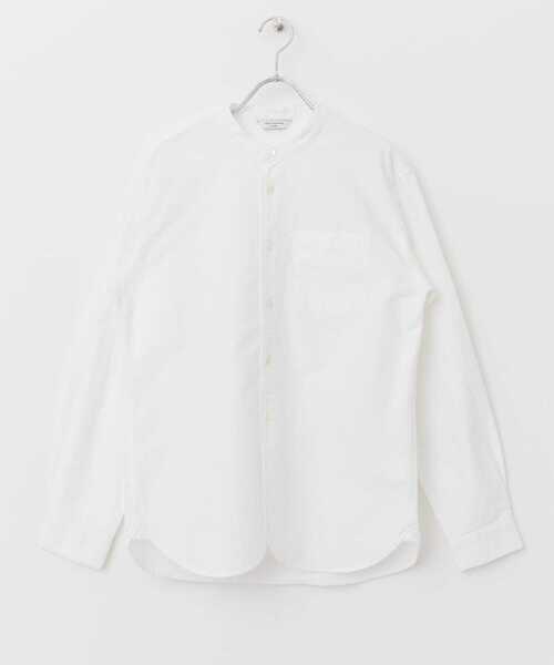 URBAN RESEARCH DOORS（アーバンリサーチドアーズ）の「オックスバンドカラーシャツ（シャツ/ブラウス・メンズ・ホワイト/ライトブルー/ネイビー/ブルー系その他・MEDIUM/LARGE）」の8枚目の写真