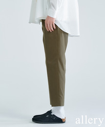 417 EDIFICE | 【allery / アレリ―】 Cotton Slacks スリム(スラックス)