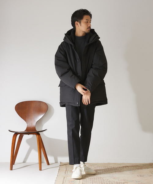 417 EDIFICE（フォーワンセブンエディフィス）の「【allery / アレリ―】 Cotton Slacks スリム（スラックス・メンズ・ブラック/カーキ/キャメル・SMALL/MEDIUM/LARGE）」の18枚目の写真