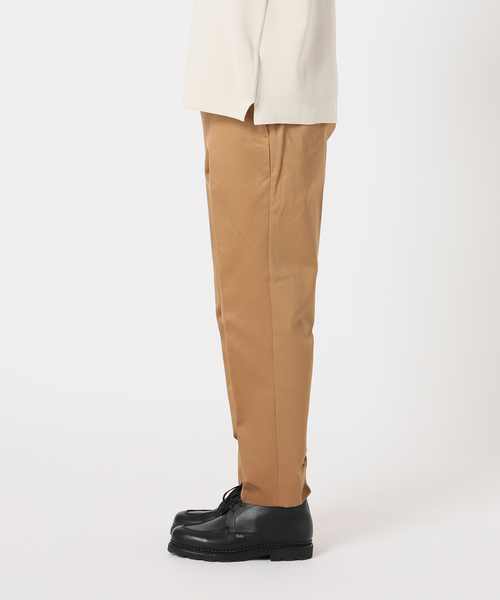 417 EDIFICE（フォーワンセブンエディフィス）の「【allery / アレリ―】 Cotton Slacks スリム（スラックス・メンズ・ブラック/カーキ/キャメル・SMALL/MEDIUM/LARGE）」の10枚目の写真